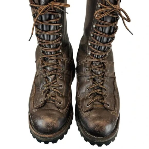 Size 9 Danner leather work boots - Picture 1 of 9